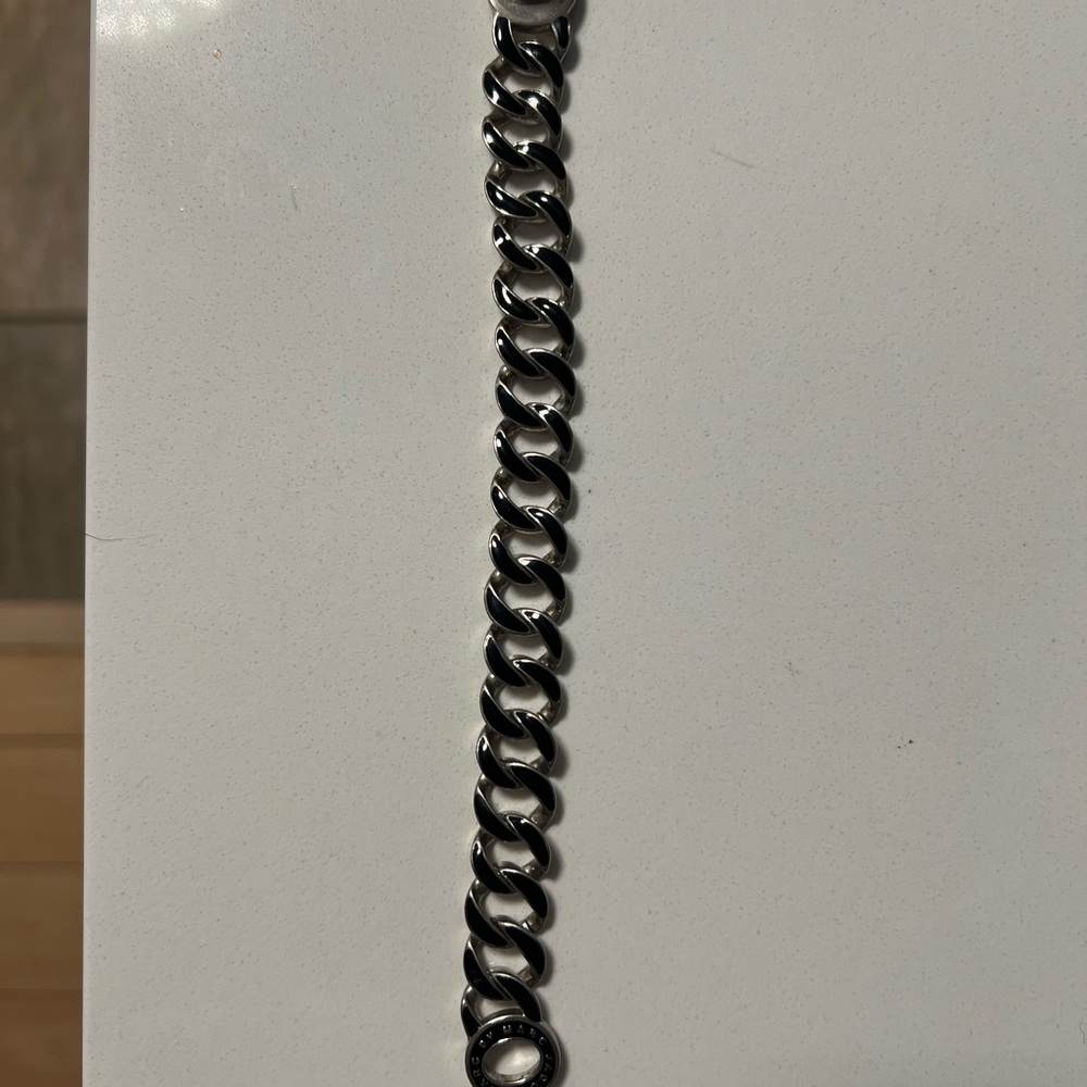 Marc By Marc Jacobs Silver Chain Bracelet